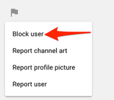 Block User