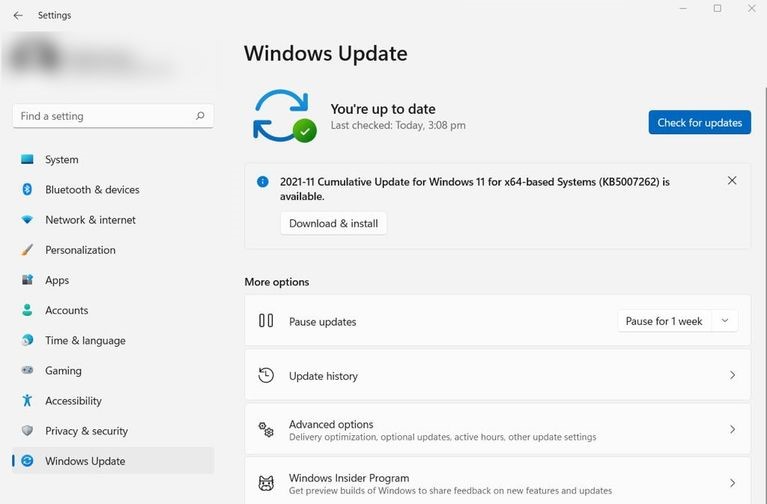 windows update