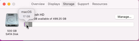 storage space