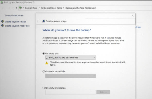 external drive
