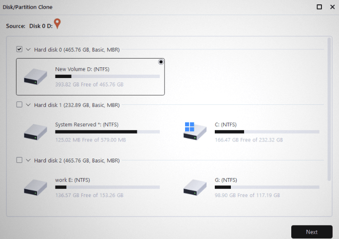 disk partition