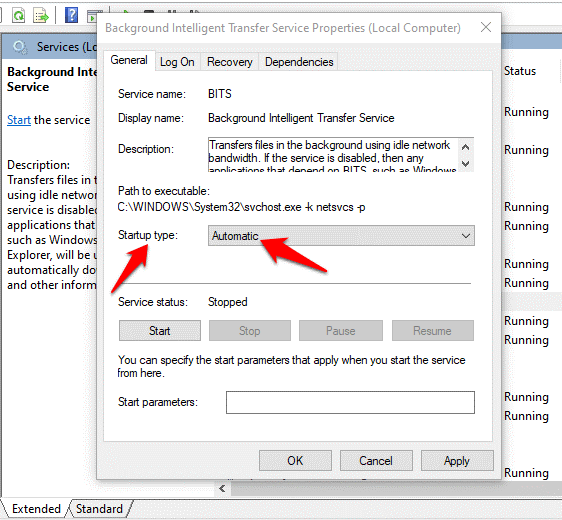 Automatic option