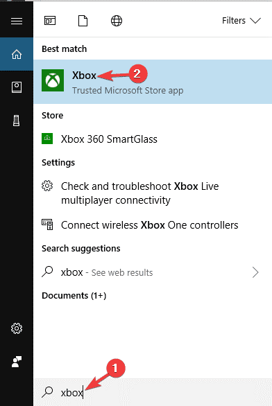 Xbox app