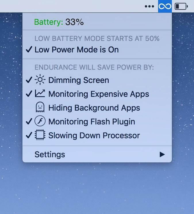 battery life