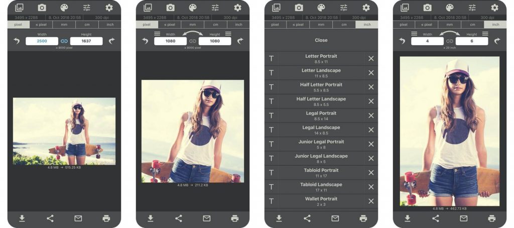 Image Size Photo Resizer