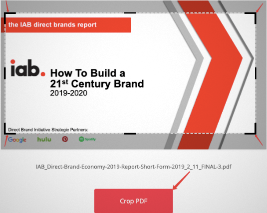 Crop PDF