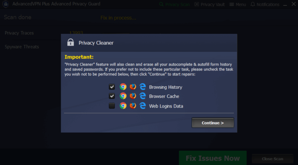 privacy cleaner