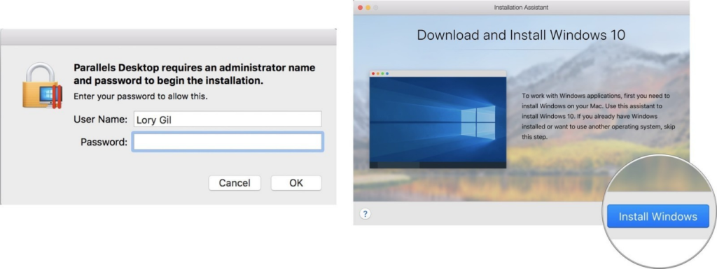 install windows