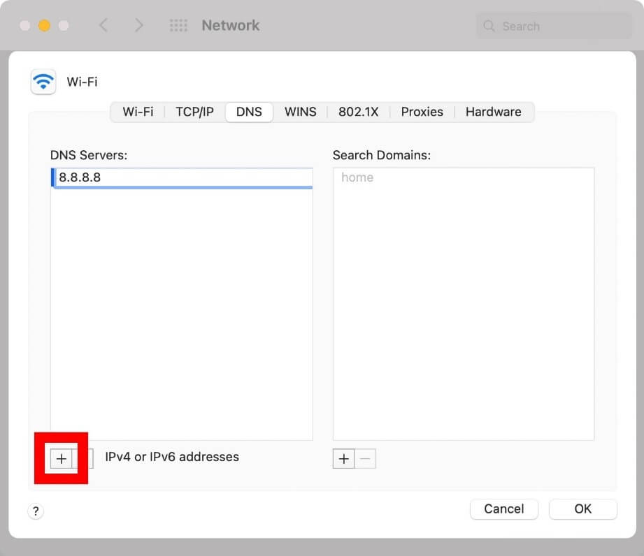 IPv4 addresses