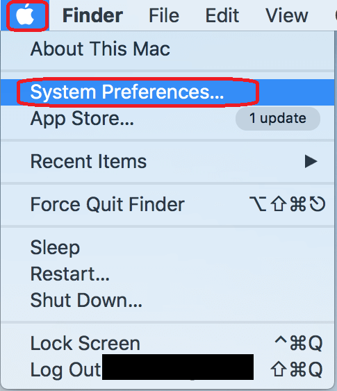 System Preferences