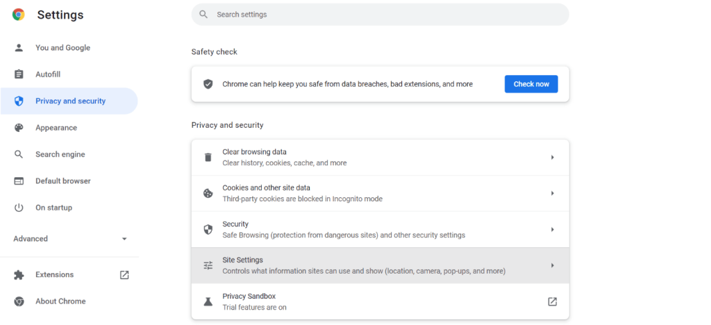 Privacy and Security