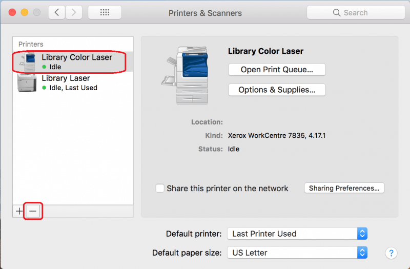 Printers & Scanners