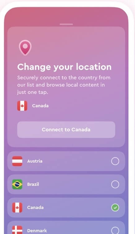 change server location