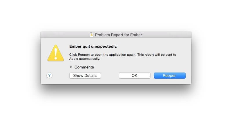 ember quit