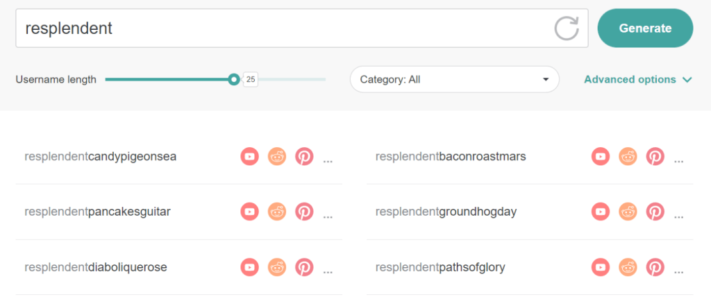 NordPass Username Generator