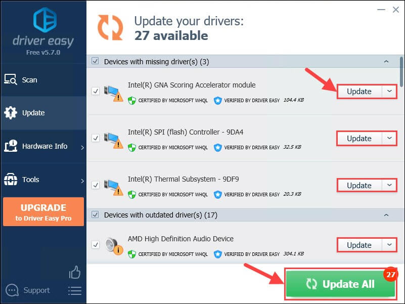 update drivers