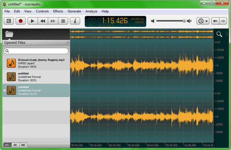 Ocenaudio 