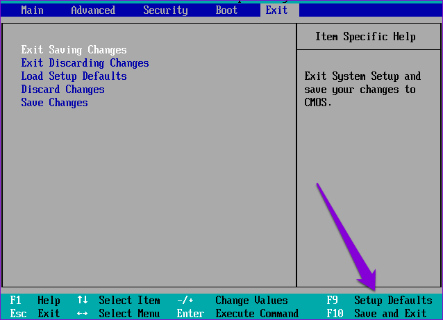 BIOS system