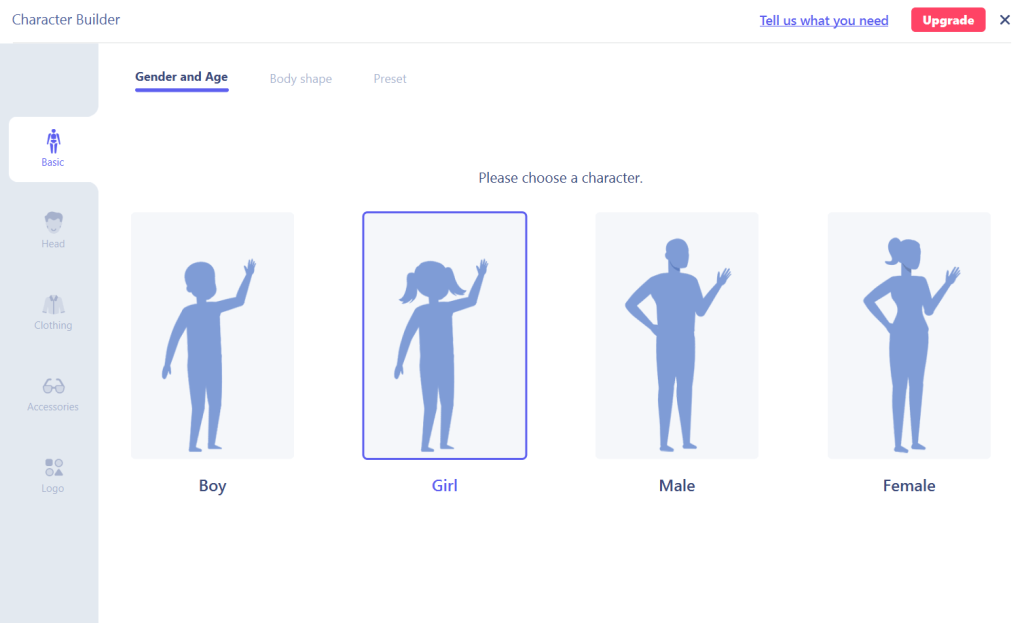 Prepare Brand Characters