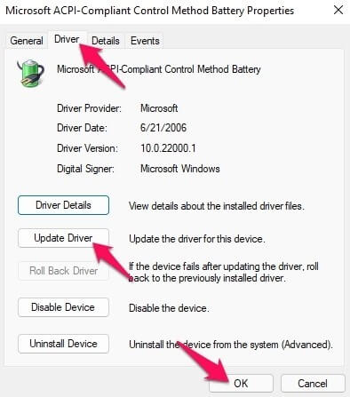 Update Driver