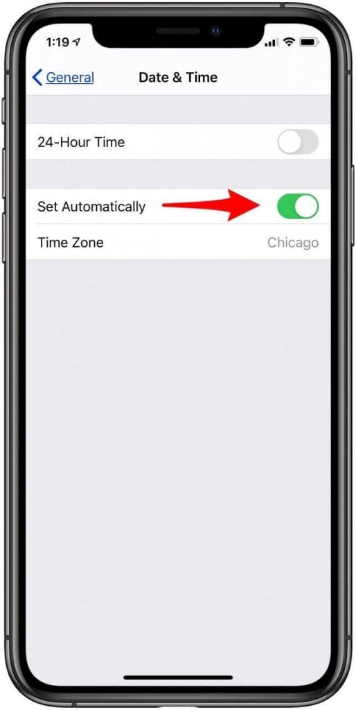 Set Automatically