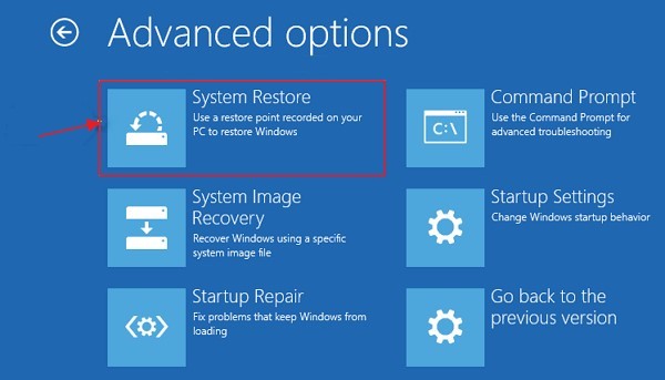 System Restore