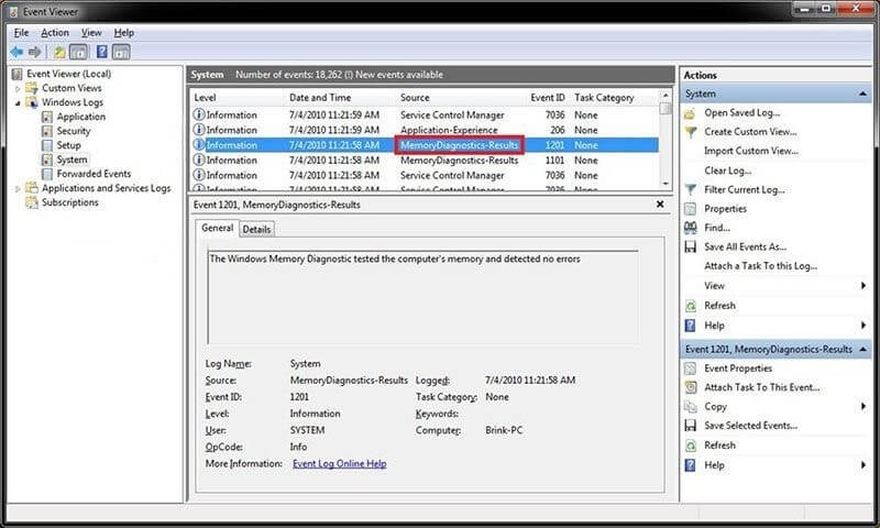 Event Viewer