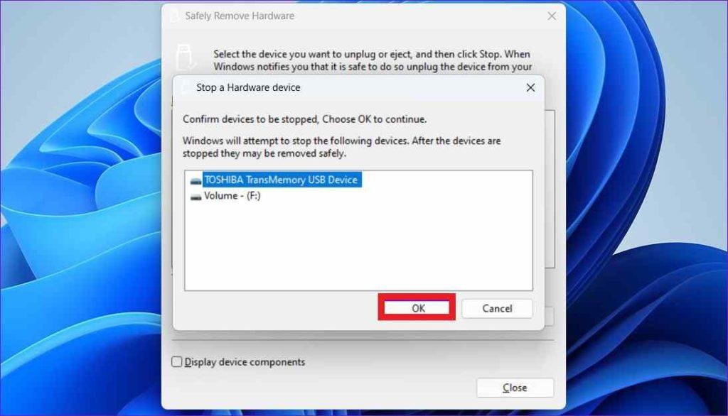  Safely Remove Hardware