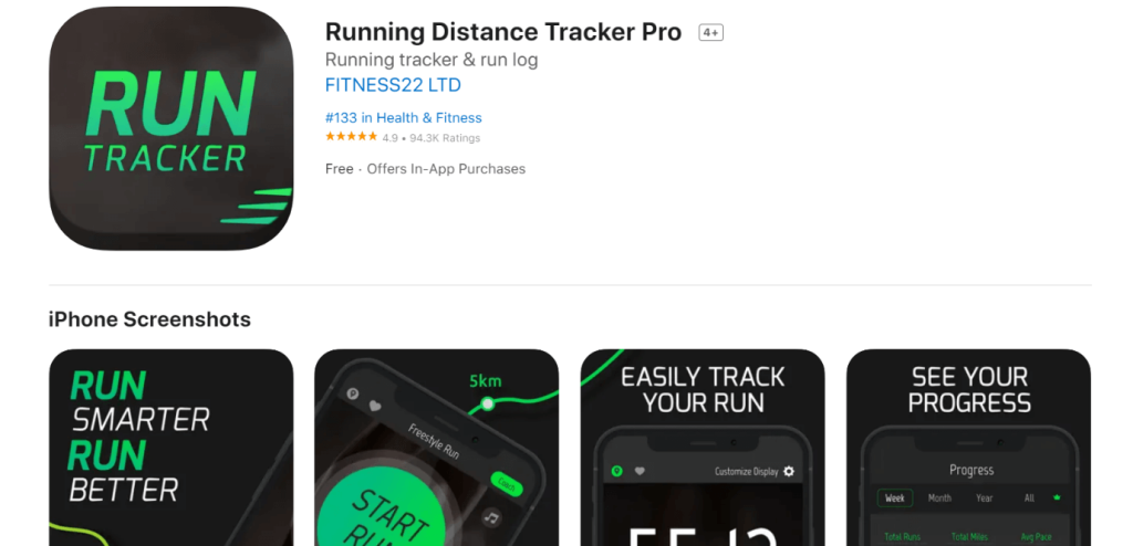 Running Distance Tracker