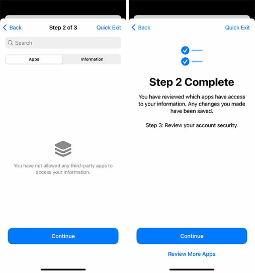 Account security