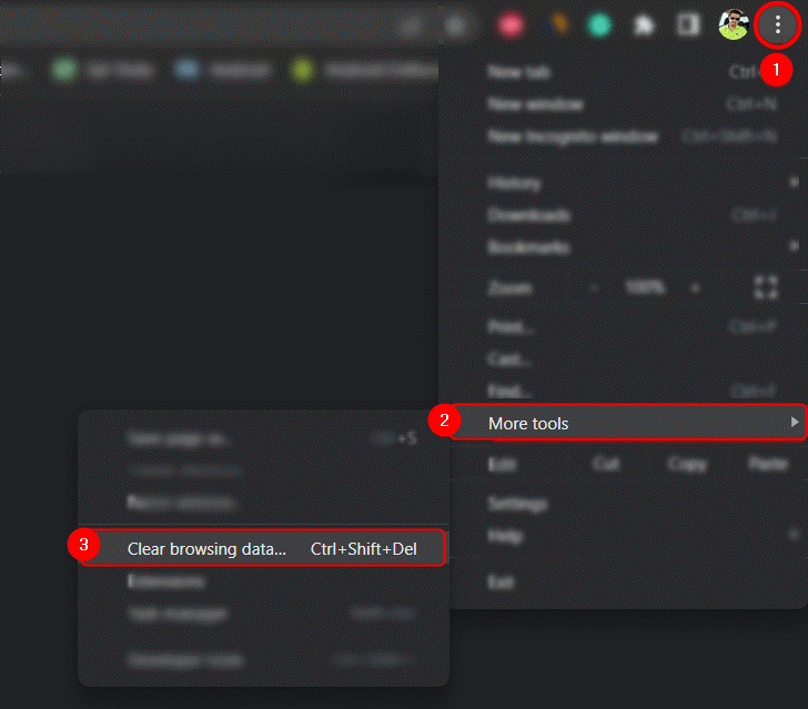 Clear Browsing Data