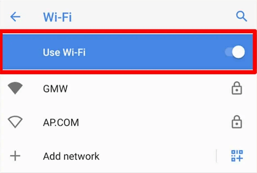turning wi-fi off to fix USB tethering issue on Windows 11 and 10