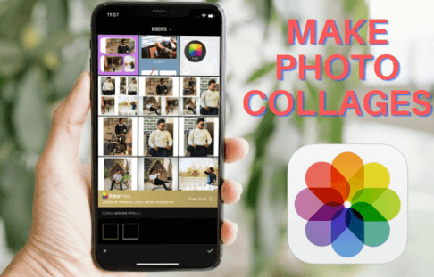photo collage on iPhone