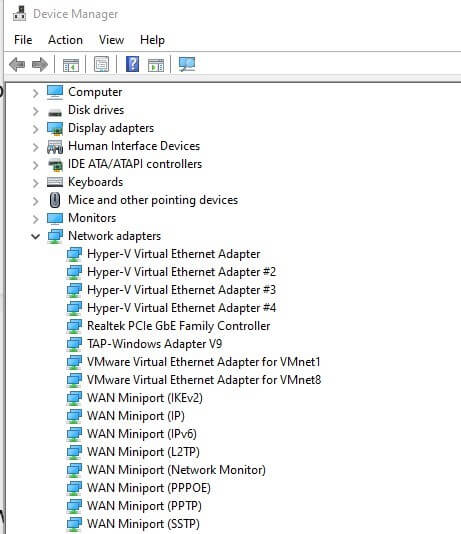 Network Adapters