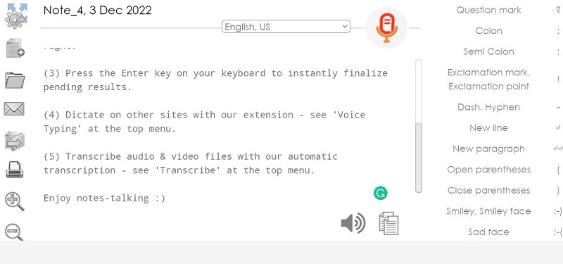  Speechnotes