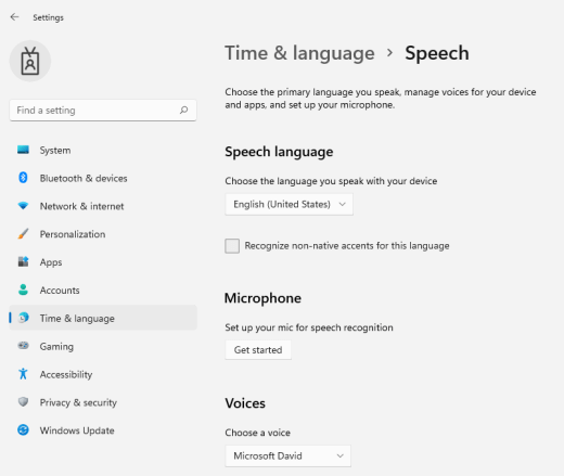 Windows Speech Recognition