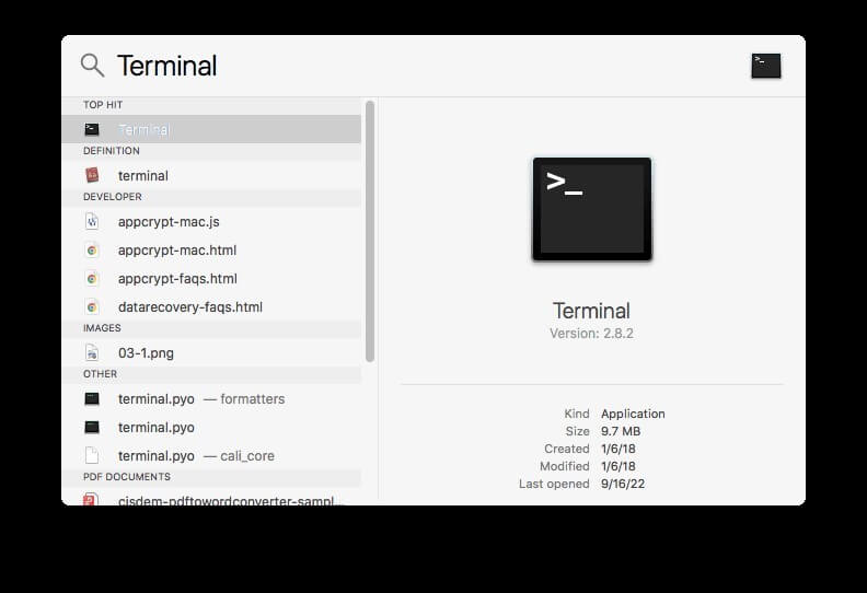 Mount the Hard Drive via Terminal