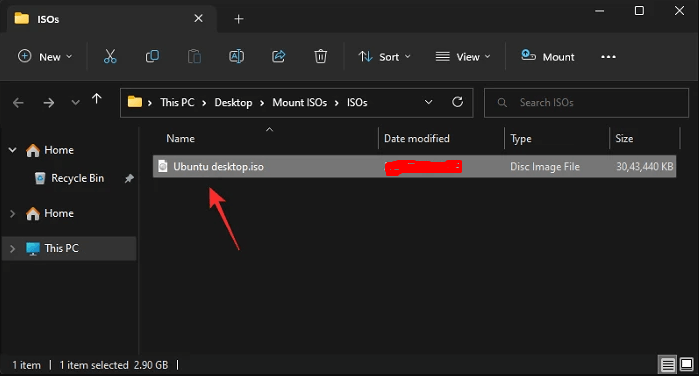 ISO file