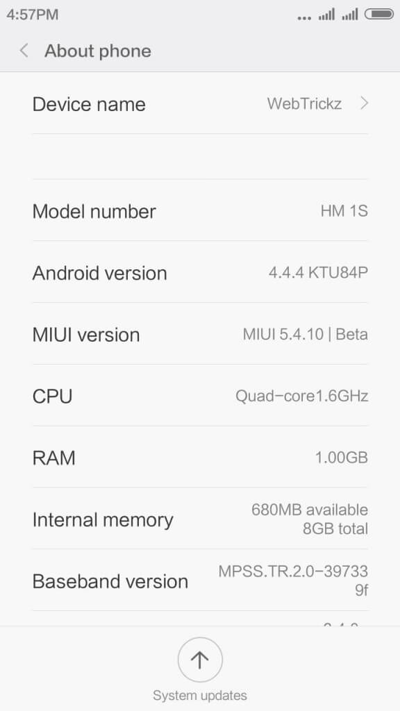 About Device