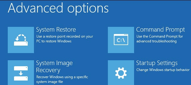 advanced options