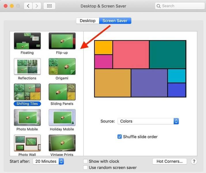 multiple screen saves