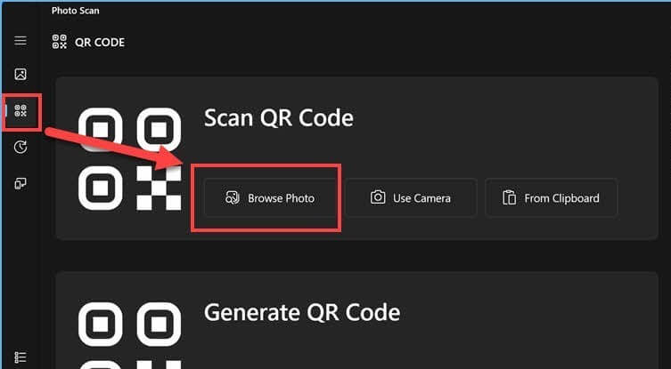 Scan QR Code