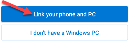 Link your phone and PC