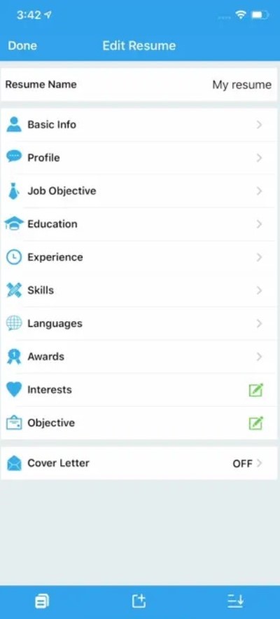Quick Resume