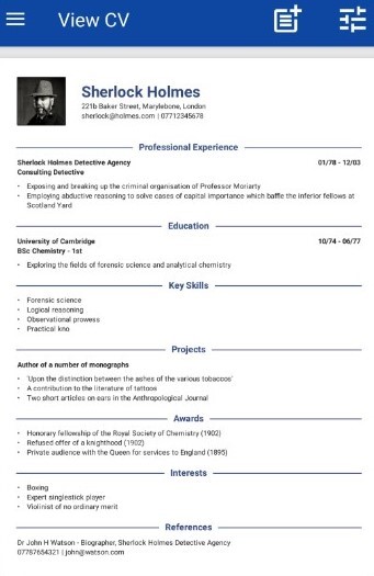 Resume Builder