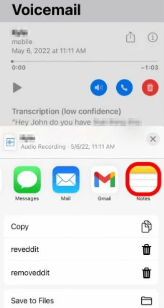 open notes app