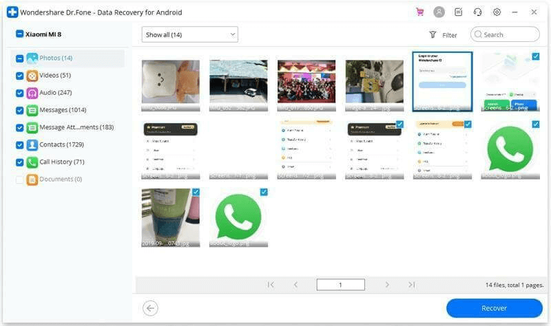 recover lost contacts