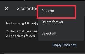 recover