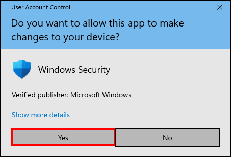 windows security
