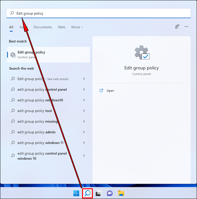 Edit Group Policy